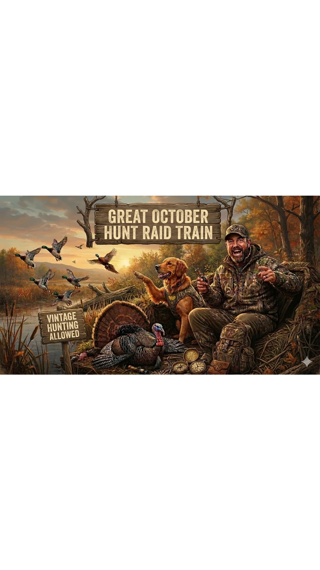 The Great October Hunt Raid Train